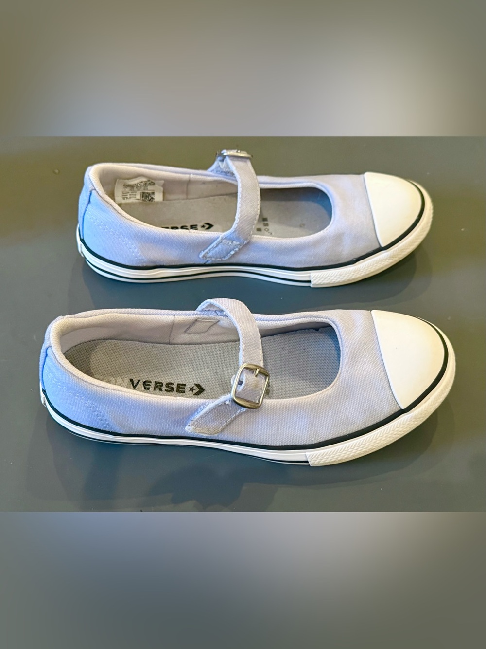 Converse Chuck Taylor All Star Dainty Mary Jane Sneakers Girl’s 1 Blueberry Ice